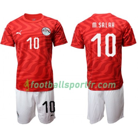 Tenue Égypte M.Salah 10 Enfant Domicile 2019 Maillot de Foot